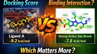 Tutorial 17: Docking Score vs Binding Interactions: Which Matters More in Drug Screening?