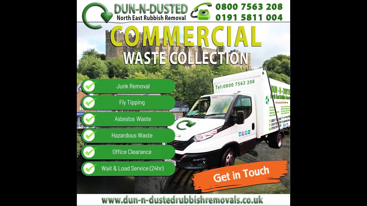 Dun N Dusted Rubbish Removals N/E   House Clearance