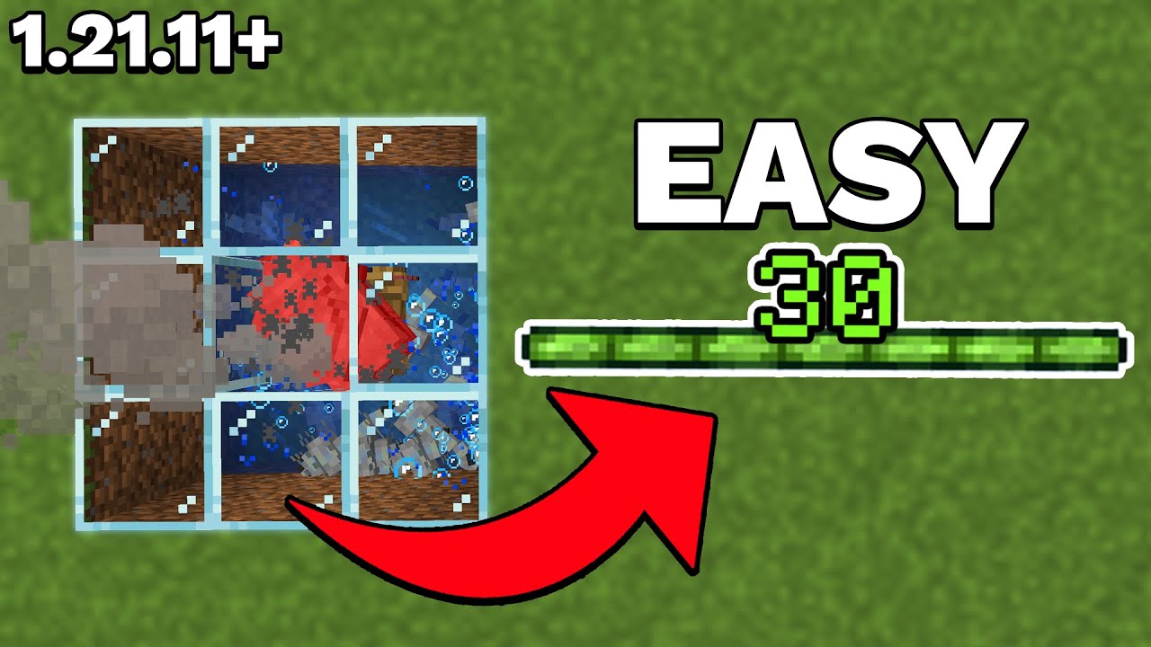 EASY SILVERFISH XP FARM MINECRAFT 1.21.11+ TUTORIAL! - YouTube