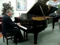 Mr Jan Petrof playing grand piano PETROF 284 MISTRAL