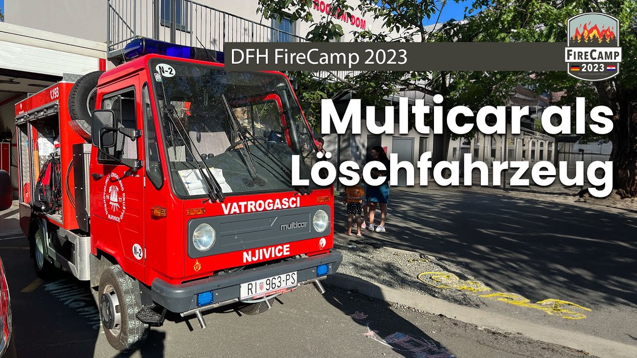 Multicar als Löschfahrzeug und andere krasse Fahrzeuge 🚒