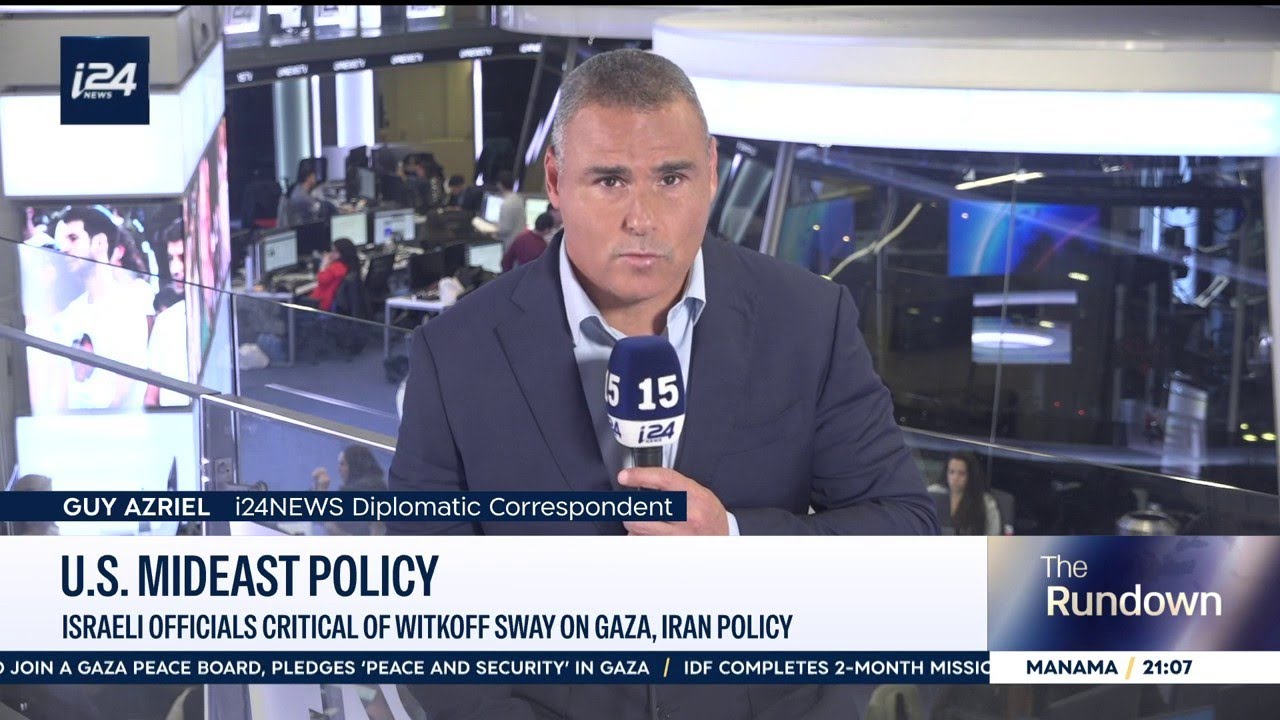 Israeli officials critical of Witkoff sway on Gaza, Iran policy