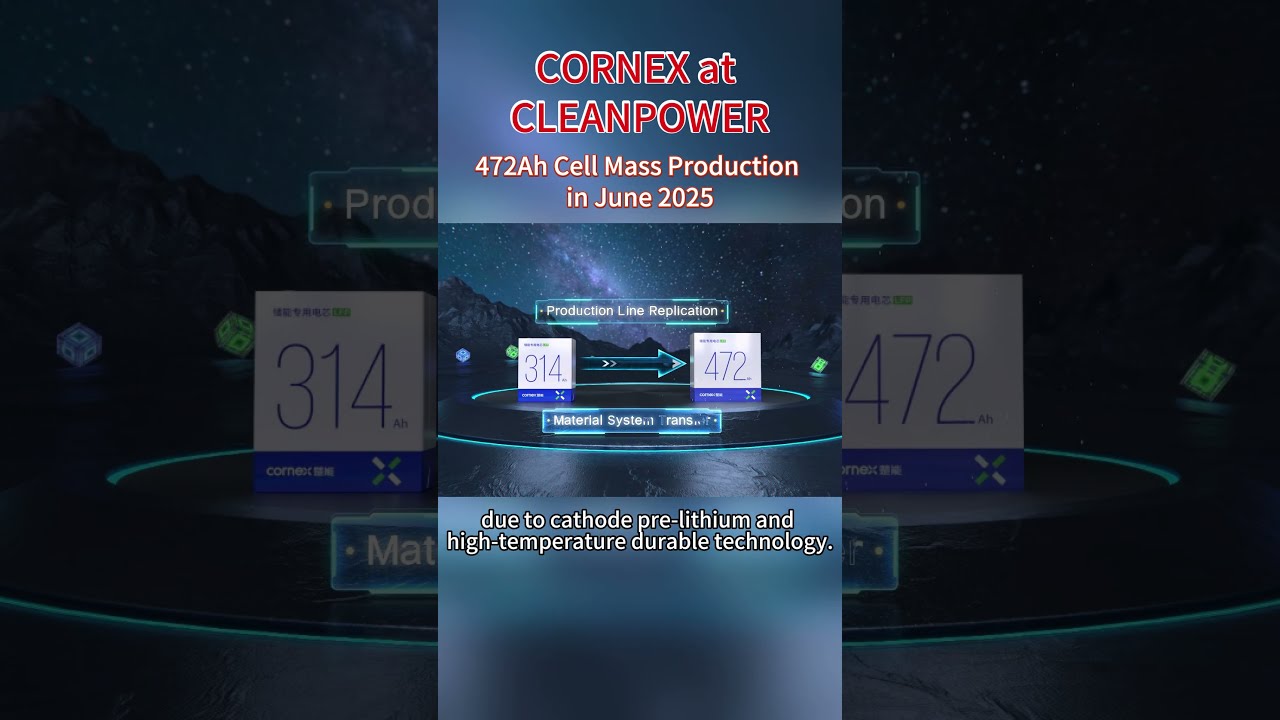 China Tech S Shining Moment CORNEX At CLEANPOWER 2025