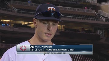 Kepler on first major-league RBI: 