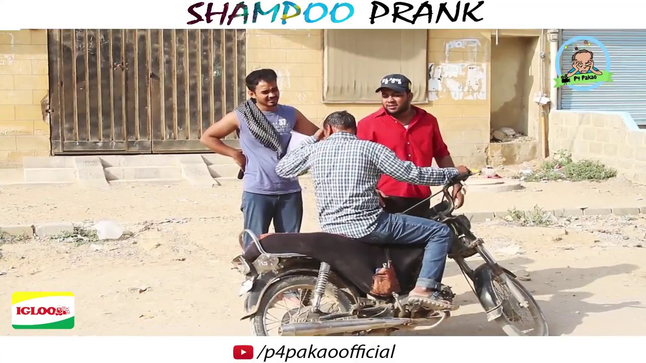 SHAMPOO PRANK   By Nadir Ali & Ahmed In   P4 Pakao   2017