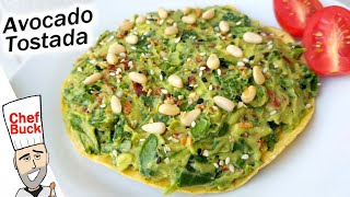 Easy Avocado Tostada Recipe