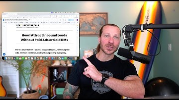 How I Get Daily Inbound Leads Without Ads or DMs (My Exact Content System Revealed)