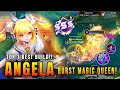 16.0 SSS!! 15 KILLS Angela Burst Magic Queen &ndash; Top 1 Best Build | Honor of Kings