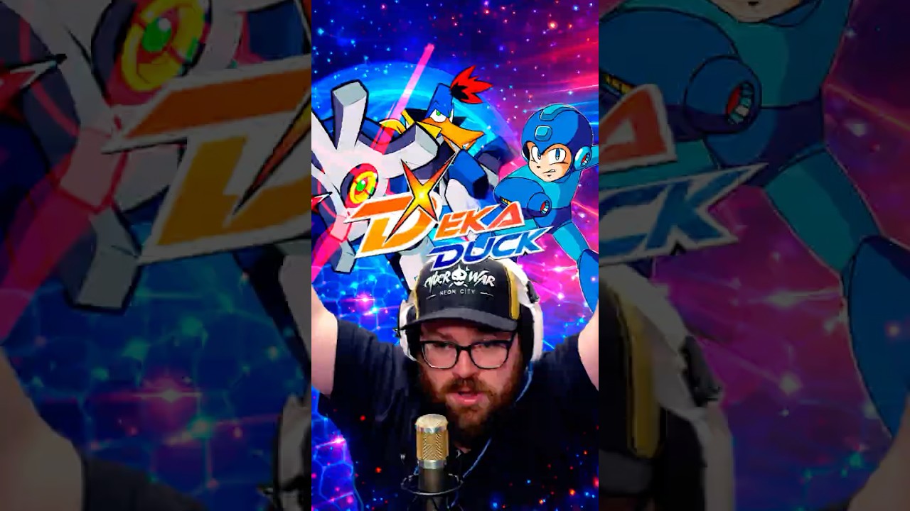 React do novo Megaman + o MELHOR JOGO DO MUNDO 🦆🔥 