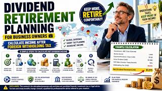 Dividend Retirement Planning for business owners — calculating income after foreign withholding tax
