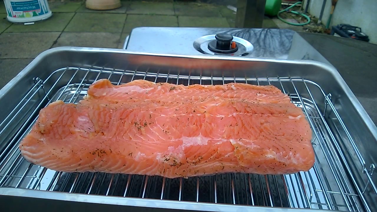 Lachs Räuchern im Tischräucherofen YouTube