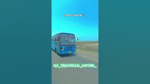 GSRTC Travels #bus #youtube #bustravels #busview #gsrtc #like #trending #shorts #short #shortvideo