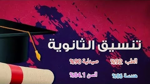 جميع الكليات المتاحه حسب مجموعك لجميع الشعب، تنسيق الثانوية العامة 2024 للجامعات
