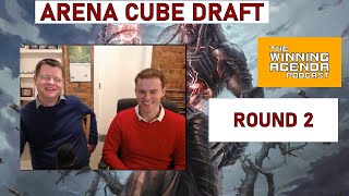 MTG Arena Cube Draft - Round 2 - Isaac Egan and Jesse Marshall