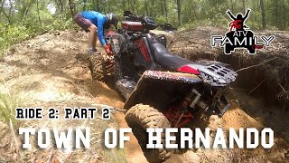 Town Of Hernando Florida Trail Ride Part 2: Scrambler S and Sportsman 570