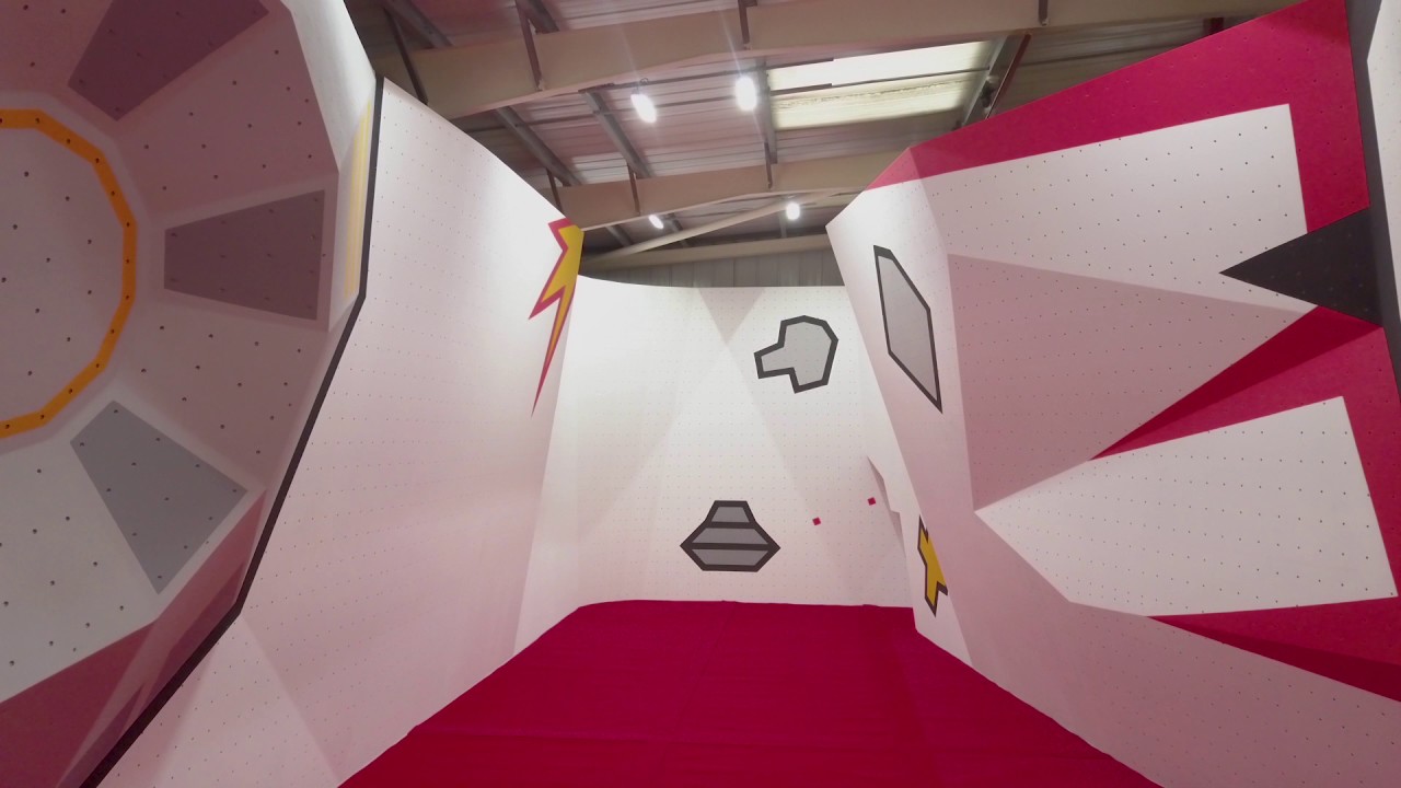 'alien bloc' indoor bouldering, Edinburgh Drone Edit YouTube
