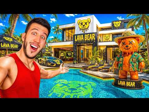 Правим ROOM TOUR на ТАЙНАТА ВИЛА на LAVA BEAR!