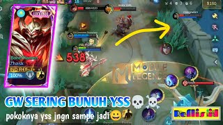 Zhask Gw Fokus Lok YSS Biar Ga Jadi Sama Sekali!! YSS Auto Ketar-Ketir🤣 | MLBB Gameplay 2025