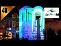 SOAKED!!! Journey To Atlantis at Night POV at SeaWorld San Diego