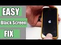 Easiest Fix for (iPhone, iPod, iPad) Black Screen