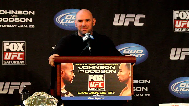 Dana White announces Matt Hughe's retirement