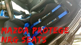 How To - Install NRG Seats - Mazda Protege Nrg Racing Seats Install