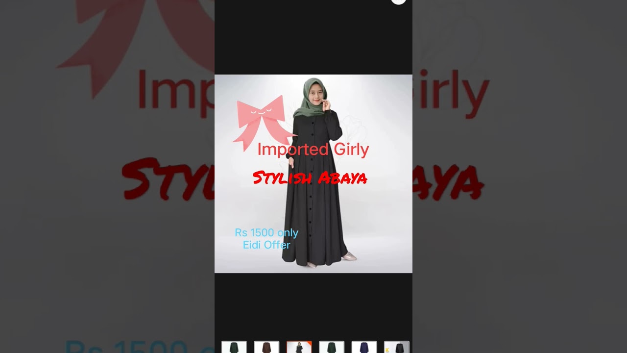 Stylish Abaya Sale by imported girly 