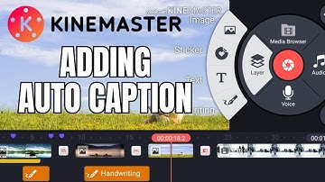 How to Add Auto Caption in Kinemaster 2024?