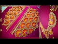 Double buttonhole Aari Design for beginners in Maggam Works