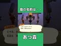 島の名前は〇〇【あつ森 】