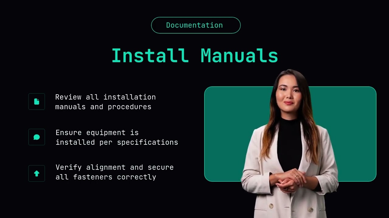 Equipment Commissioning Checklist with eAuditor Audits & Inspections