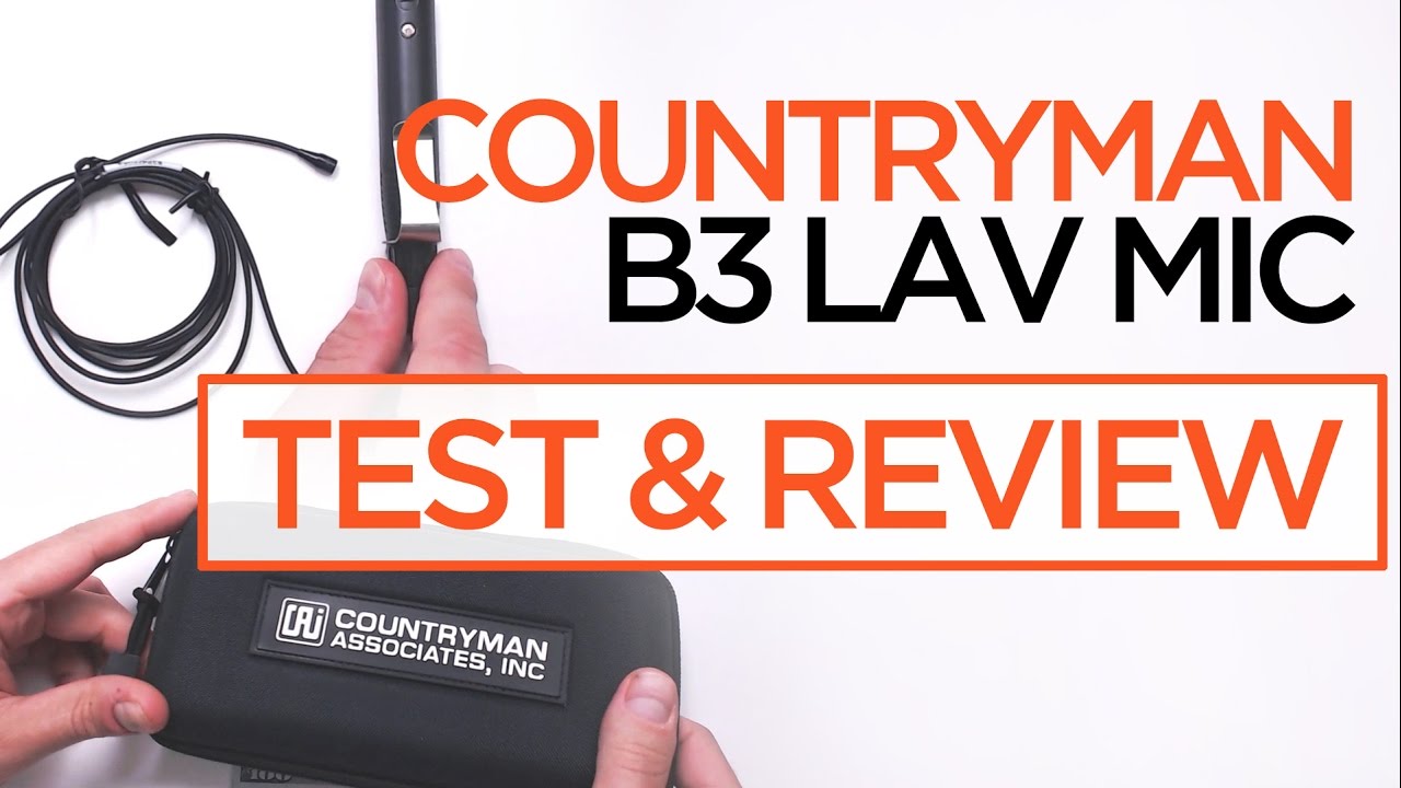 Countryman B3 Lav Microphone [Review & Test] YouTube