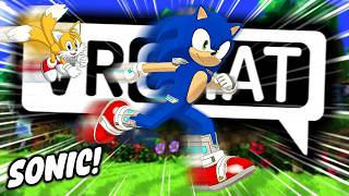 FORTNITE SONIC SPEEDS INTO VRCHAT! | Fortnite | VRChat Funny Moments
