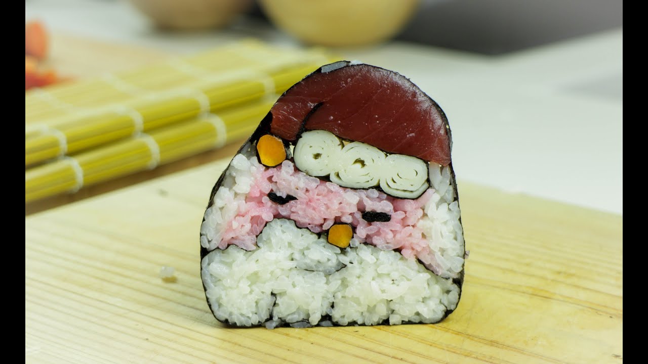 Sushi Santa - Food Art Recipe