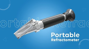 Portable Refractometer | 3D Explainer video| Application & use