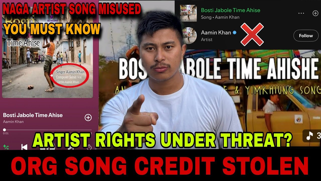Naga Artist Song Misused? || Credit Matters @Aaminkhan.23 @ZusBeat 