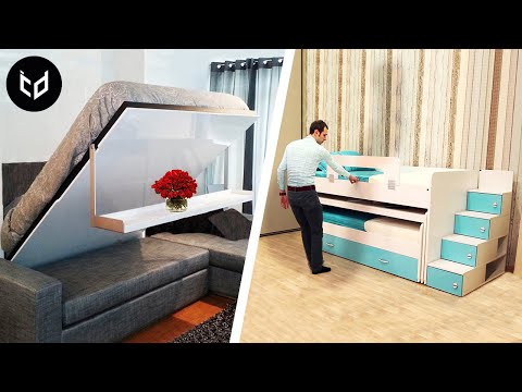 Video: Stapelbedtransformator (47 Foto's): Bedkast Voor Twee Voor Een Klein Appartement, Opvouwbaar En Opvouwbaar Met Laden