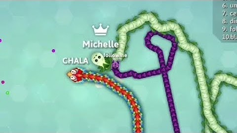 Top 01 Giant Snakes Trapped!!! Snake.io Epic Snake.io Gameplay #chala #snake