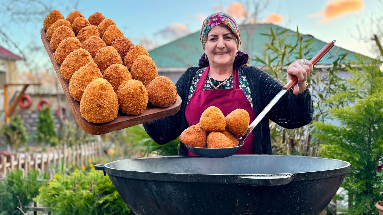 Рецепт Домашних Куриных Картофельных Крокетов от Бабушки: Легкая в Приготовлении Закуска