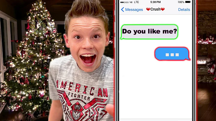 Like it's Christmas! Music Video - Texting my Crush!