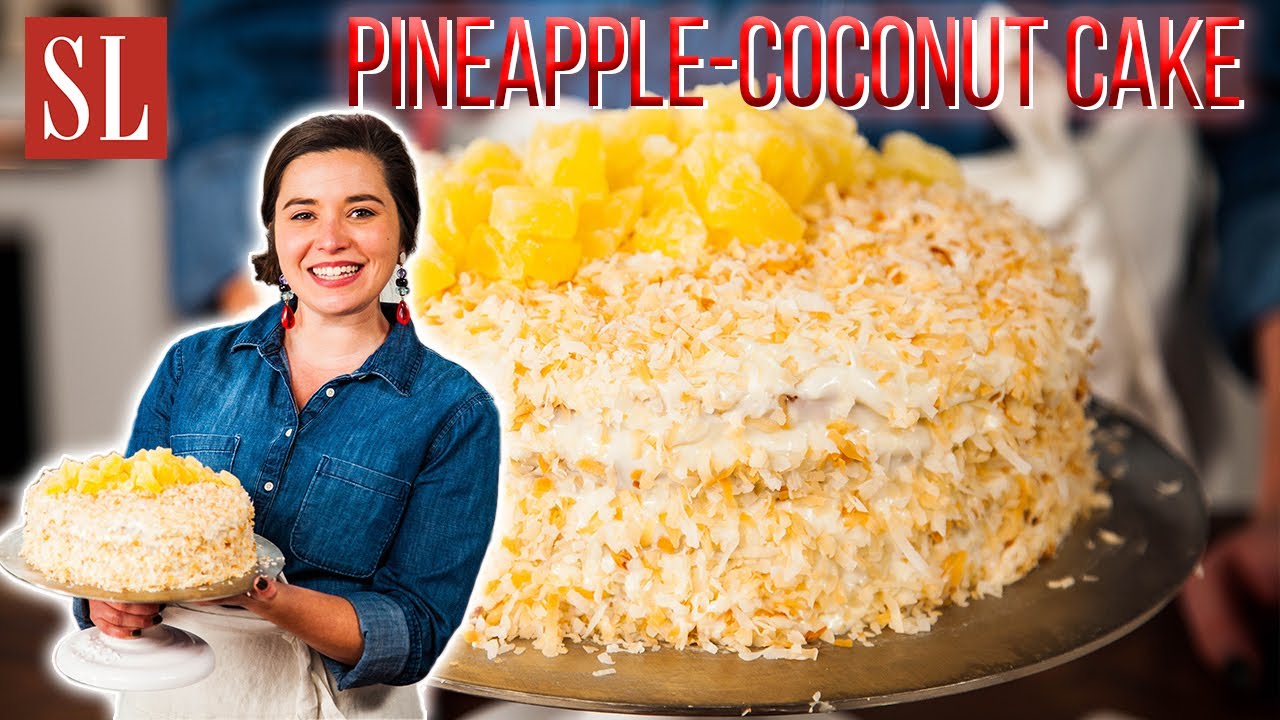 South's BEST PineappleCoconut Cake Recipe Sweet and Creamy Deliciousness South's Best