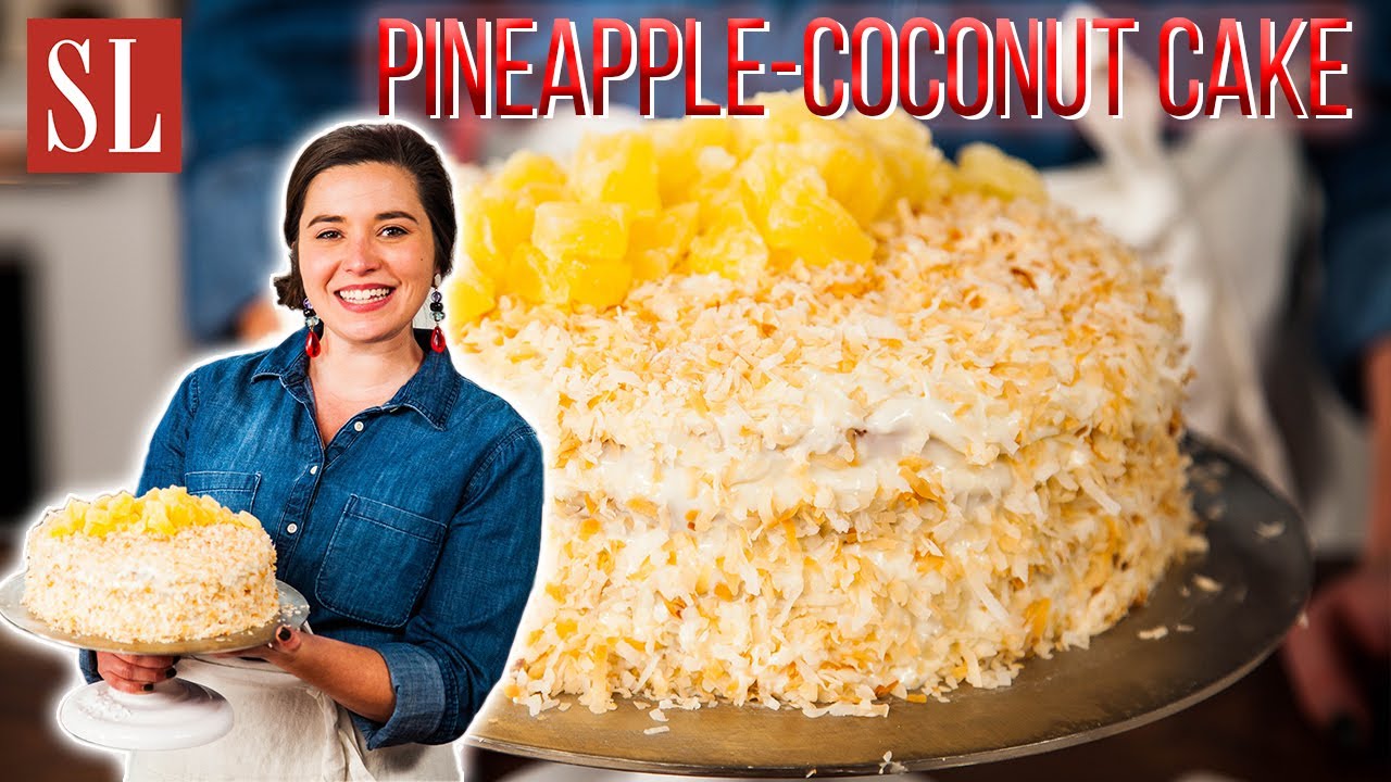 Pineapple Coconut Cake - Oh My Veggies