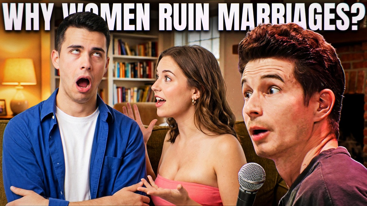 WHY WOMEN RUIN MARRIAGES? | Michael Blaustein | Crowd Work Show (17 minutes)