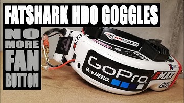 FATSHARK HDO GOGGLES | POWER WIRING MOD | NO MORE FAN TIMER