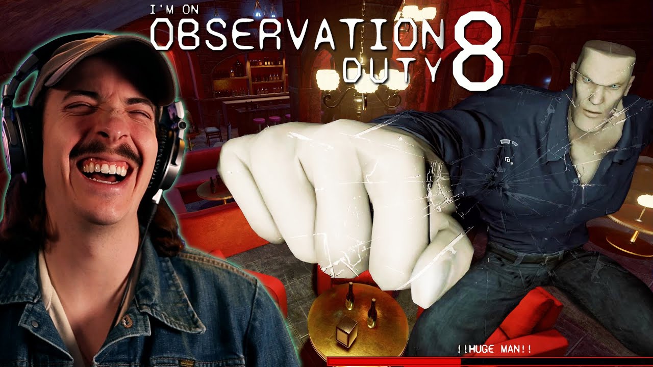 THE HUGE MAN ATTACKED ME?!? | I'm On Observation Duty 8