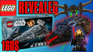 LEGO Star Destroyer and DARK SIDE Millenium Falcon REVEALED! (Darth Jar jar) 2024