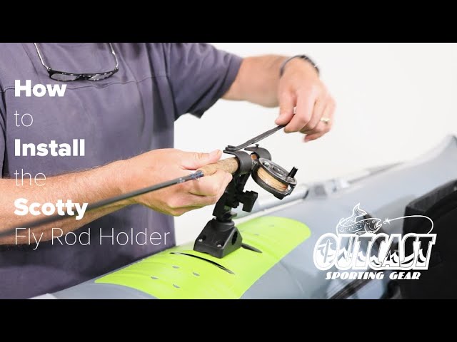 How to Install the Scotty Fly Rod Holder 