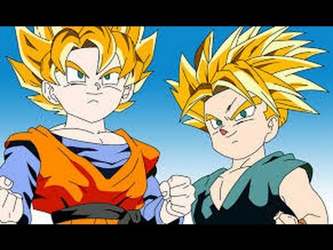 Goten Vs Trunks (Kid)! [DBX2] - YouTube