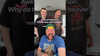 IT’S A WILD ANIMAL!!!! 🦫😳🤣 #awkward #question #animals #funny #uploadsoffun