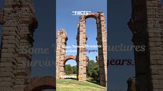 The unknown Roman concrete Mystery 😱 #facts #history #knowledge #interestingfacts #ancient #roman
